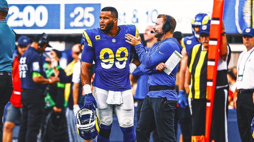 LOS ANGELES RAMS Trending Image: Rams coach Sean McVay reveals he 'had a sense' Aaron Donald was going to retire